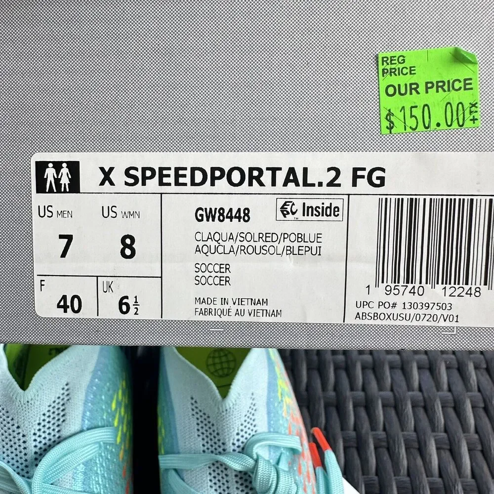 Adidas X Speedportal.2 FG Al Rihla Pack Men's Soccer Cleats GW8448 Size 7
